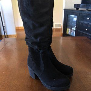 Dream Pairs Black Knee High Boots